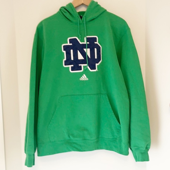 Nike Other - Adidas Notre Dame Hoodie green size medium